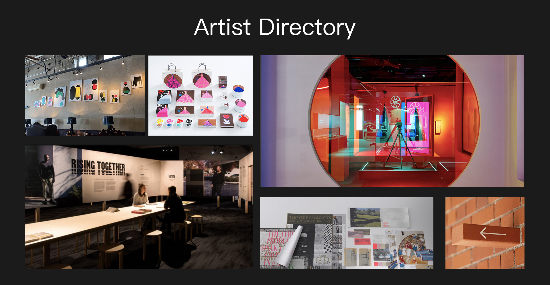 Artists & Members section 3