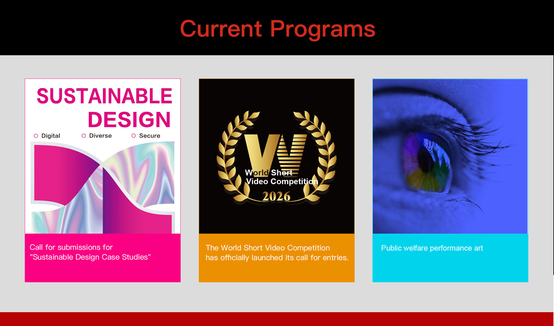 Programs & Events section 1